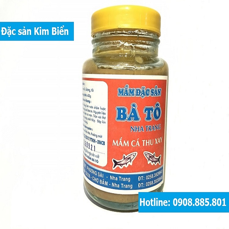Mắm cá thu xay Bà Tô Nha Trang